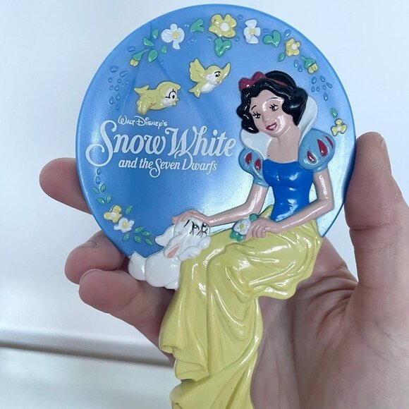 Vintage 1993 Disney Snow White and Seven Dwarfs hand mirror - Picture 5 of 5